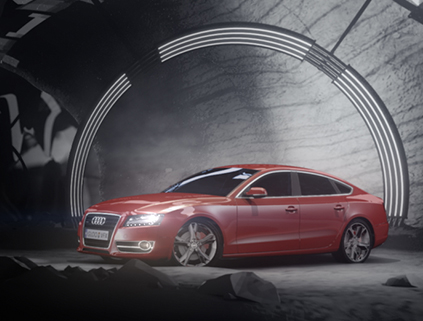 Audi A5 // The Cave